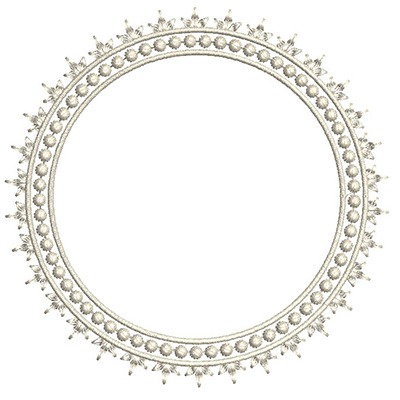 Matriz de matriz Matriz De Bordado Moldura Delicada
